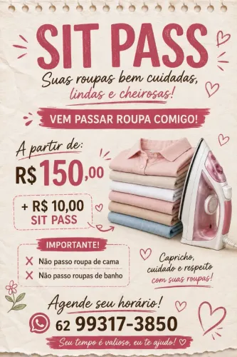 Passadeira/Faxineira