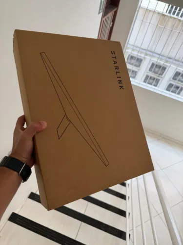 Kit starlink mini lacrado com nota