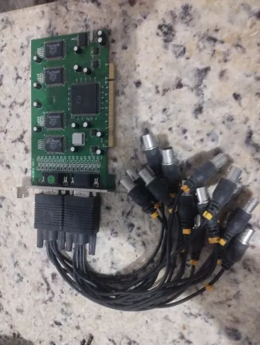 Placa DVR 10816 com 16 canais