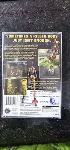 Sega Saturn Tomb Raider completo