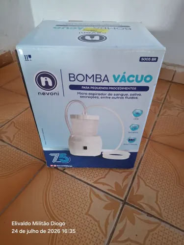 Micro aspirador de sangue, saliva, secreções, entre outros fluidos.