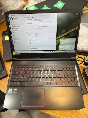 Notebook Acer Nitron i5 - 2.5ghz - 24gb memória ram - placa de vídeo 4gb 512 SSE