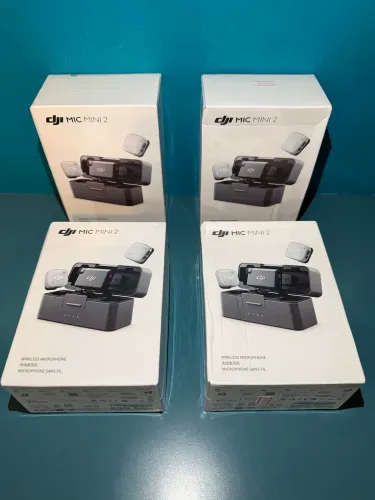 Microfone Dji Mic Mini 2 kit completo ( 2tx + 1rx + case )
