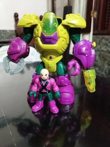 Imaginext DC Comics - Lex Luthor + Armadura Robô (completo)