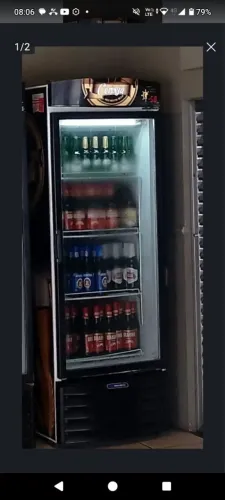 Cervejeira Metalfrio expositora 570litros seminova