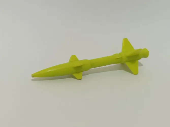 Comandos Em Ação míssil amarelo do bombardeiro laser