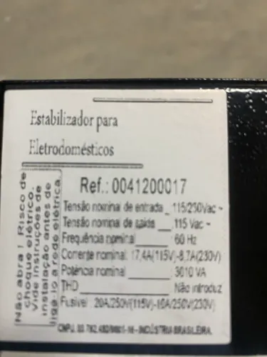 Estabilizador zero
