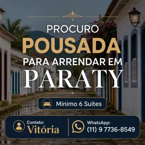 Pousada para Arrendamento em Paraty