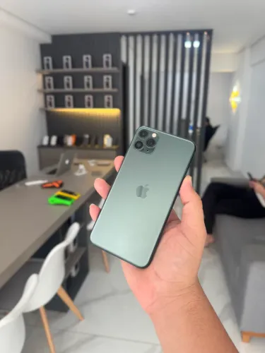IPHONE 11 PRO MAX 64GB DESBLOQUEIO FACIAL PAROU