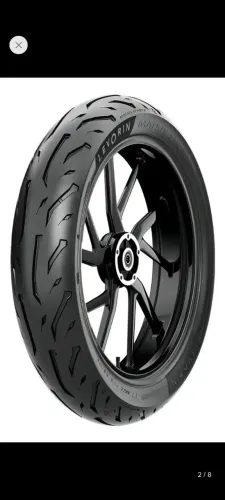 Pneu Levorin matrix Sport II 100/80-17 sem câmara