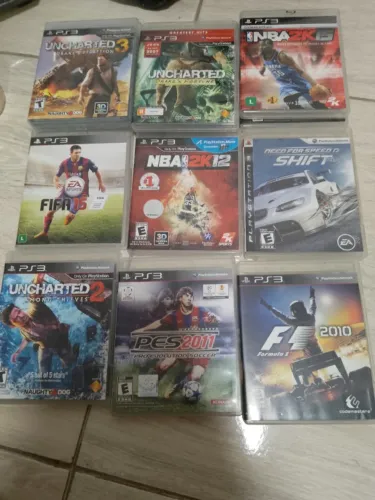 Jogos Originais conservados PS3