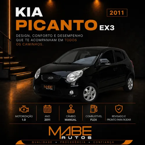 Kia Motors Picanto EX 1.1/1.0/ 1.0 Flex Mec. 2011