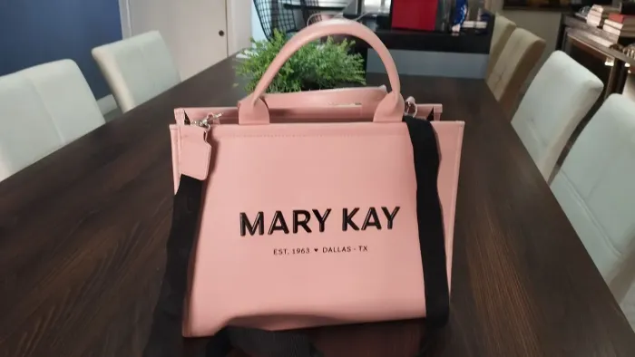 Bolsa Rosa Mary Kay nova