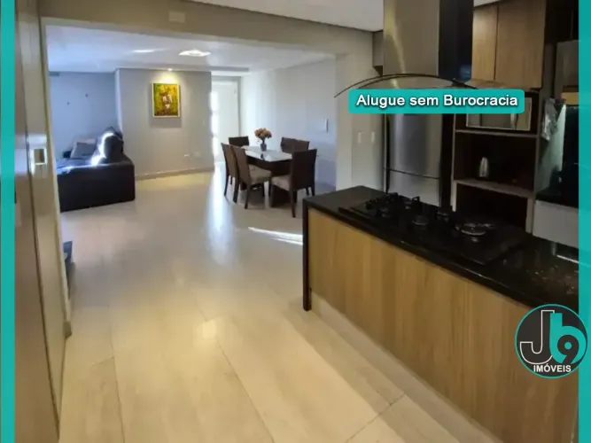Sobrado Semimobiliado para Alugar no Pilarzinho 240m² com 3 quartos, 2 suítes com closet, 