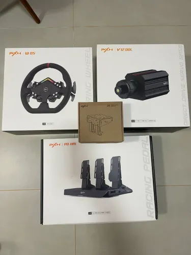 Volante simulador PXN V12 lite + Aro GT