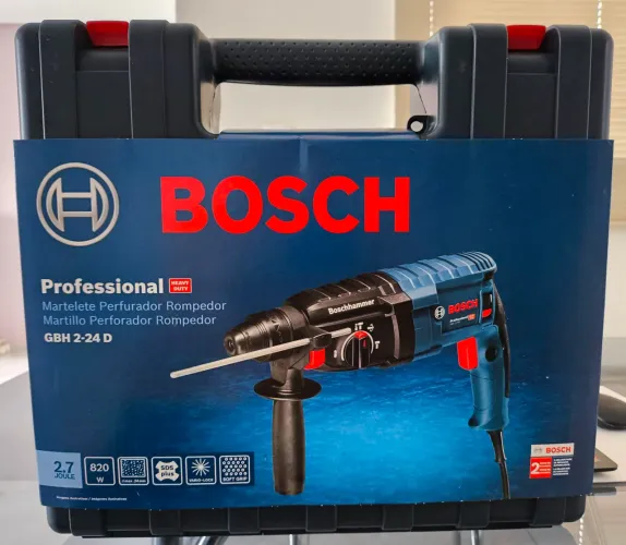 Martelete Bosch 820W Na Maleta NOVA