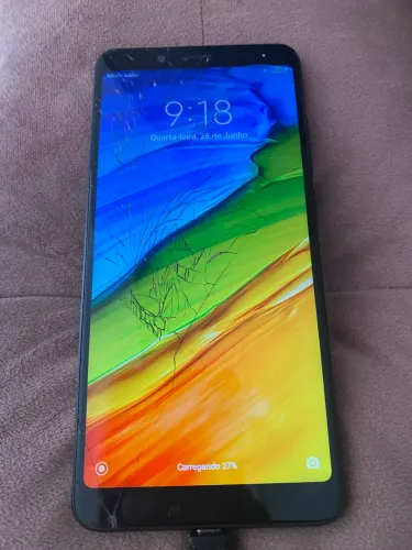 Celular REDMI note 5 preto xiaomi