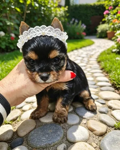 Yorkie Feminina Uma Jóia Rara para Sua Família!