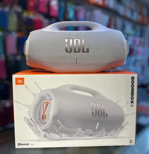 JBL Boombox 4 Branca Nova