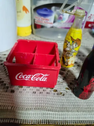 Mini garrafas coca cola