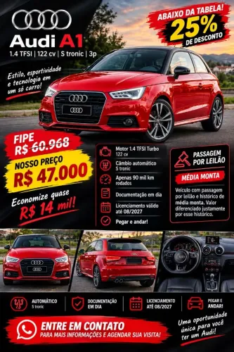 Audi A1 Sportback 1.4 TFSI 5P S-tronic 2013