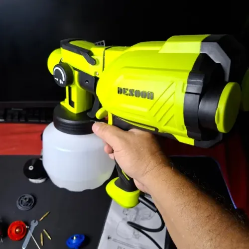 Pistola de Pulverização de Tinta 1600W (Uso Doméstico)