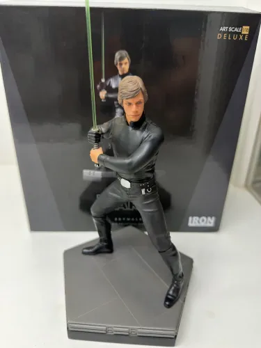 Luke Skywalker - CCXP - Iron Studios - Perfeito na Caixa