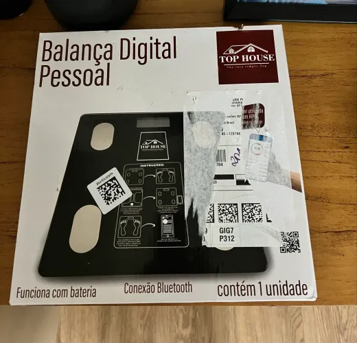 Balança digital Bluetooth - novo