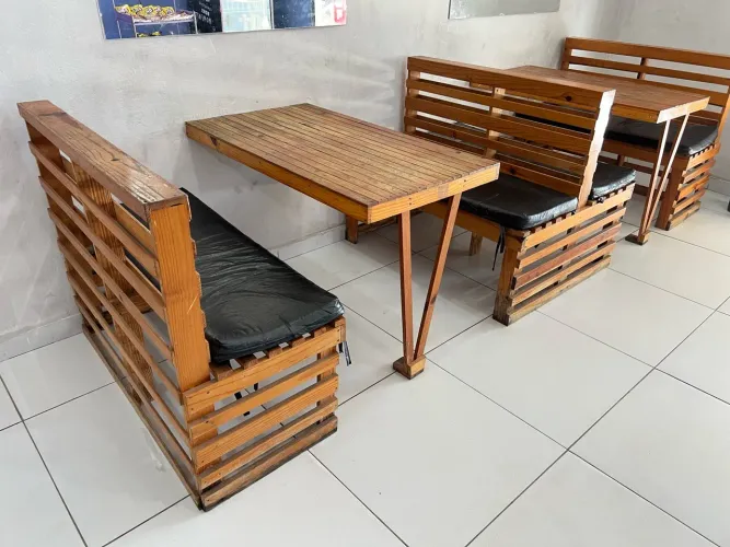 Conjunto Mesa de Pallet