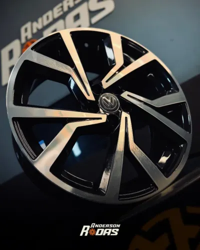 JOGO DE RODAS ARO 18x7 VW POLO GTS / NV41 (5x100)