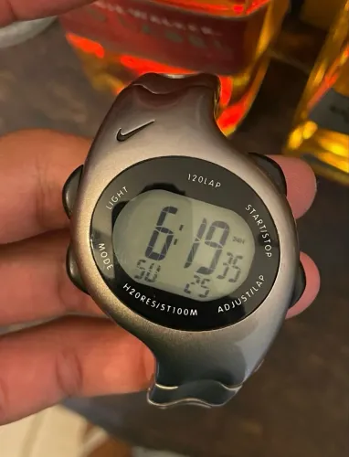 relógio nike triax linear armored 120lap full metal.