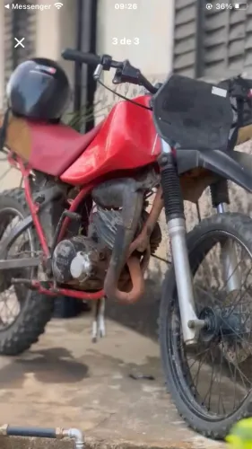 Vendo ou troco moto dt só pegar e andar