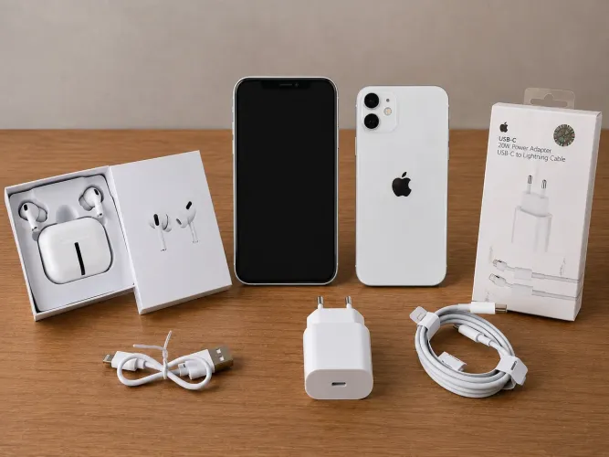 IPHONE 11 + FONE + CARREGADOR 