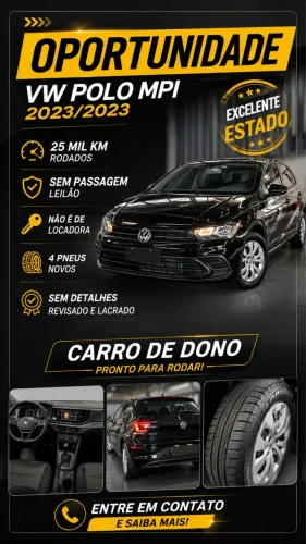 Volkswagen Polo 1.0 MPI Flex 12V 5P 2023