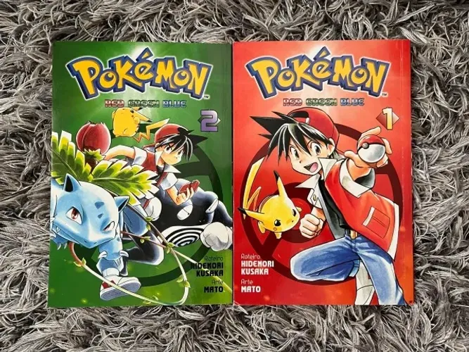 Pokémon Red Green Blue 1 e 2 de Hidenori Kusaka