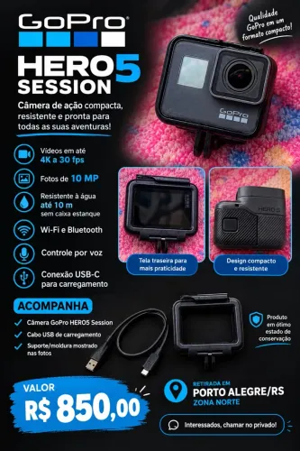 Go Pro Hero 5 Session
