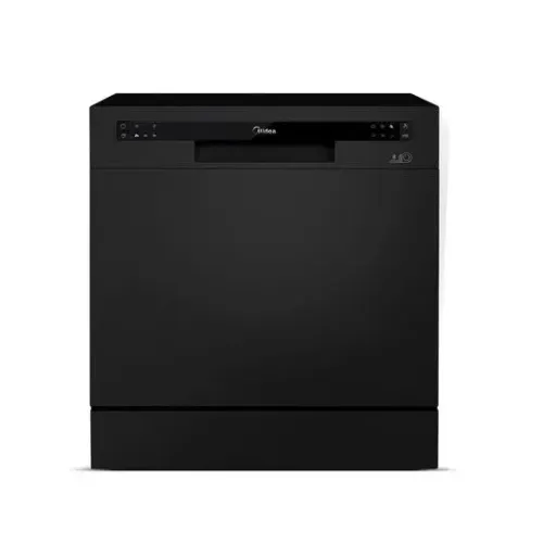 Lava Louças 8 serviços Midea cor Preta