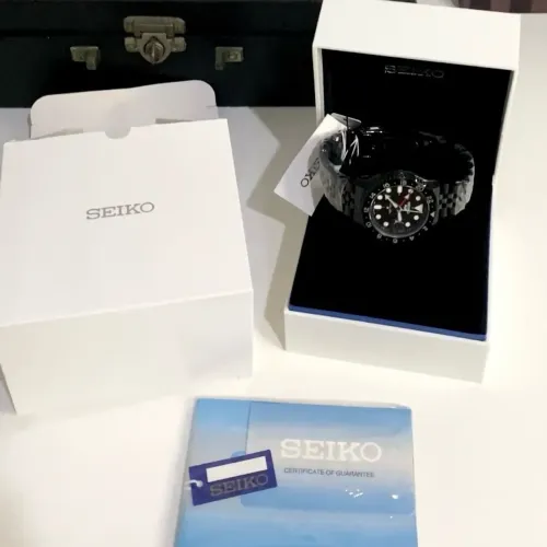 Seiko Sport 5 gmt preto automático