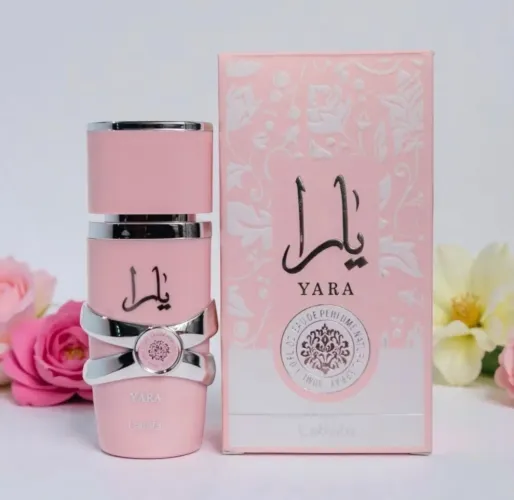 Perfume feminino lataffa Yara rosa claro