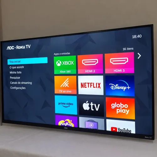 VENDO TV 43 SMART TOP ESTADO DE NOVA, FUNCIONA PERFEITAMENTE, TV CONSERVADA!!!