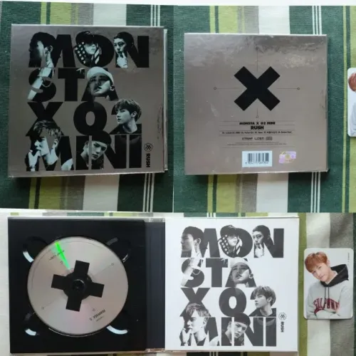 MONSTA X - RUSH (2nd Mini Album) + Photocard I.M