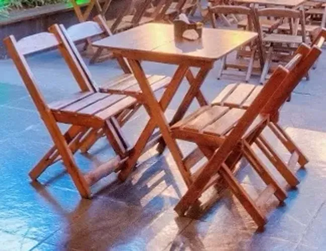 JOGO DE MESA DOBRÁVEL BAR