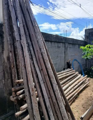 Vende-se escoras de eucalipto.