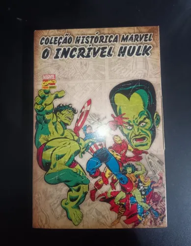 Coleção Histórica Marvel - Incrível Hulk 9 ao 12 ( Com Box )