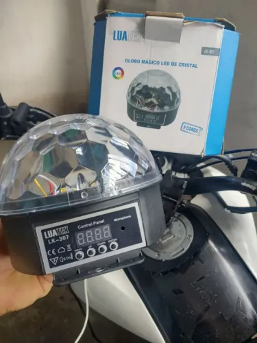 Iluminação Bola Maluca DMX LED