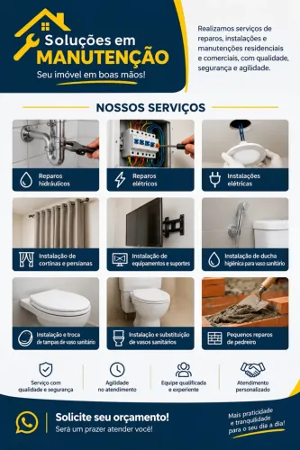MARIDO DE ALUGUEL E ELETRICISTA - SERVIÇOS EM GERAL