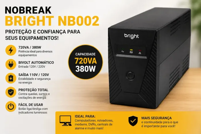 Nobreak 720VA/380W