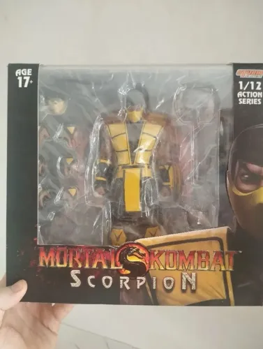 Mortal Kombat 3 Scorpion Storm Collectibles figura boneco original 1/12