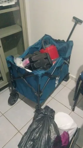 Carrinho de acampamento