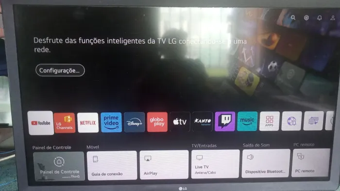 Vendo uma tv LG 32 polegadas smart tudo funcionando